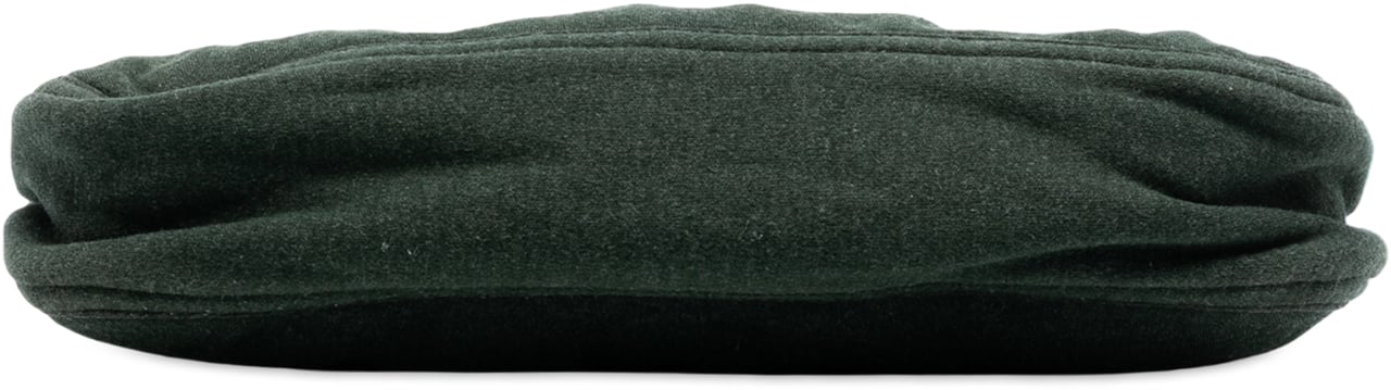 Fendi Wool Mamma Baguette Shoulder Bag Groen