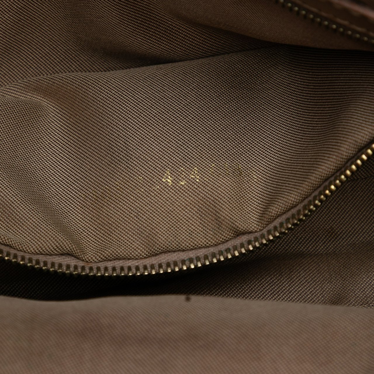 Fendi Zucchino Crystal Baguette Oranje