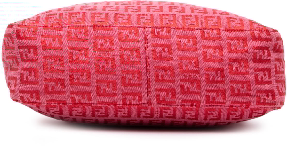 Fendi Zucchino Canvas Tote Roze