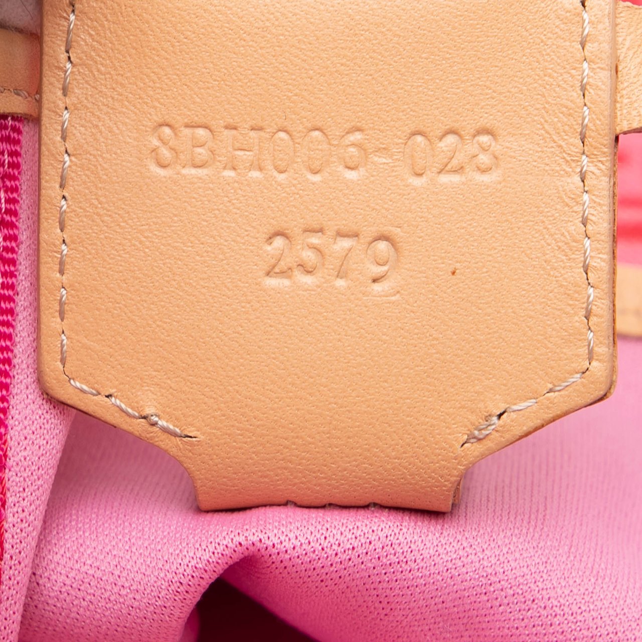 Fendi Zucchino Canvas Tote Roze