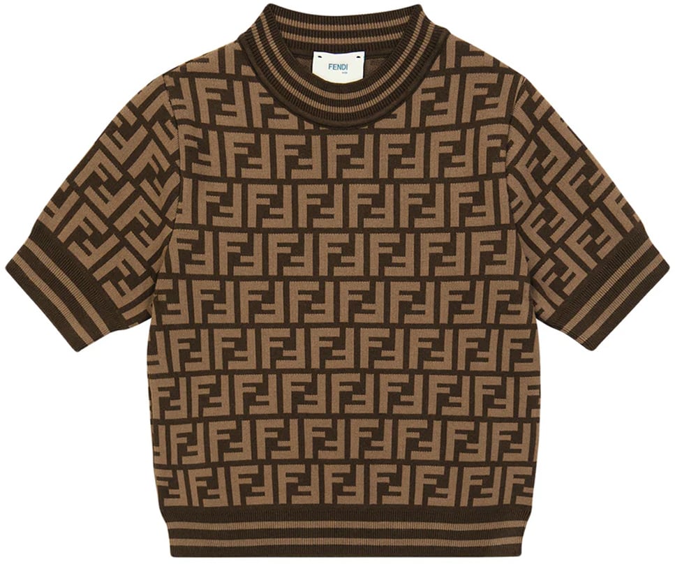 Fendi top ff knit divers Divers