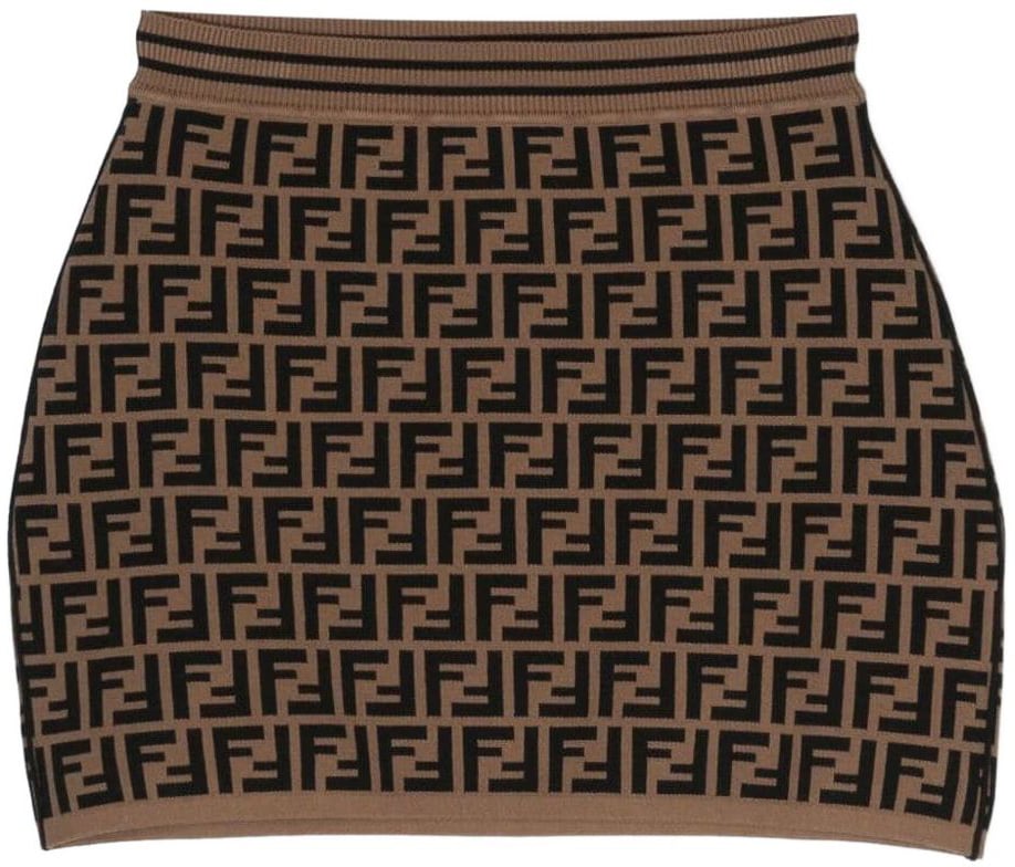 Fendi Sweaters Zucca Oranje