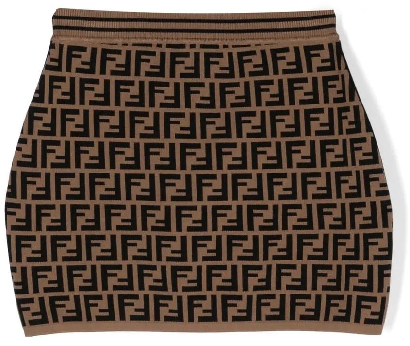 Fendi gonna ff knit divers Divers