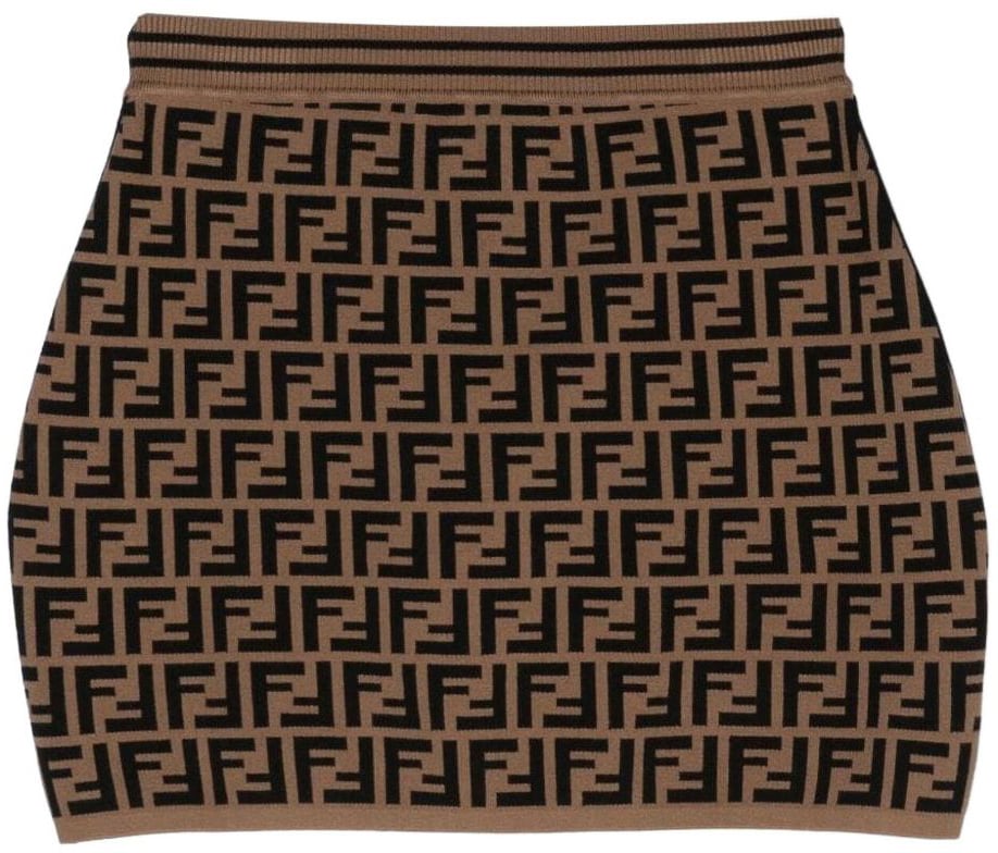 Fendi Sweaters Zucca Oranje