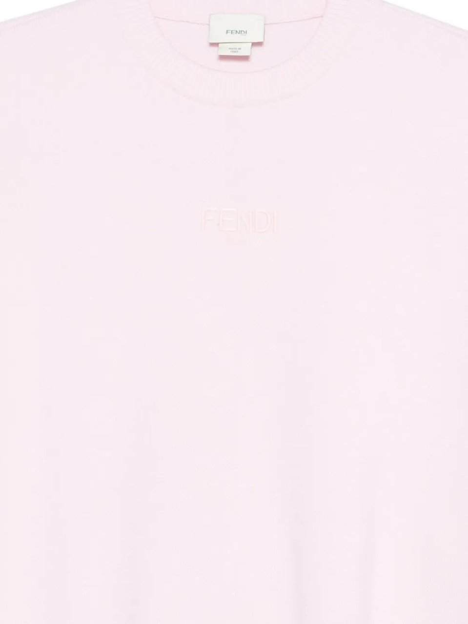 Fendi abito wool knit logo divers Divers