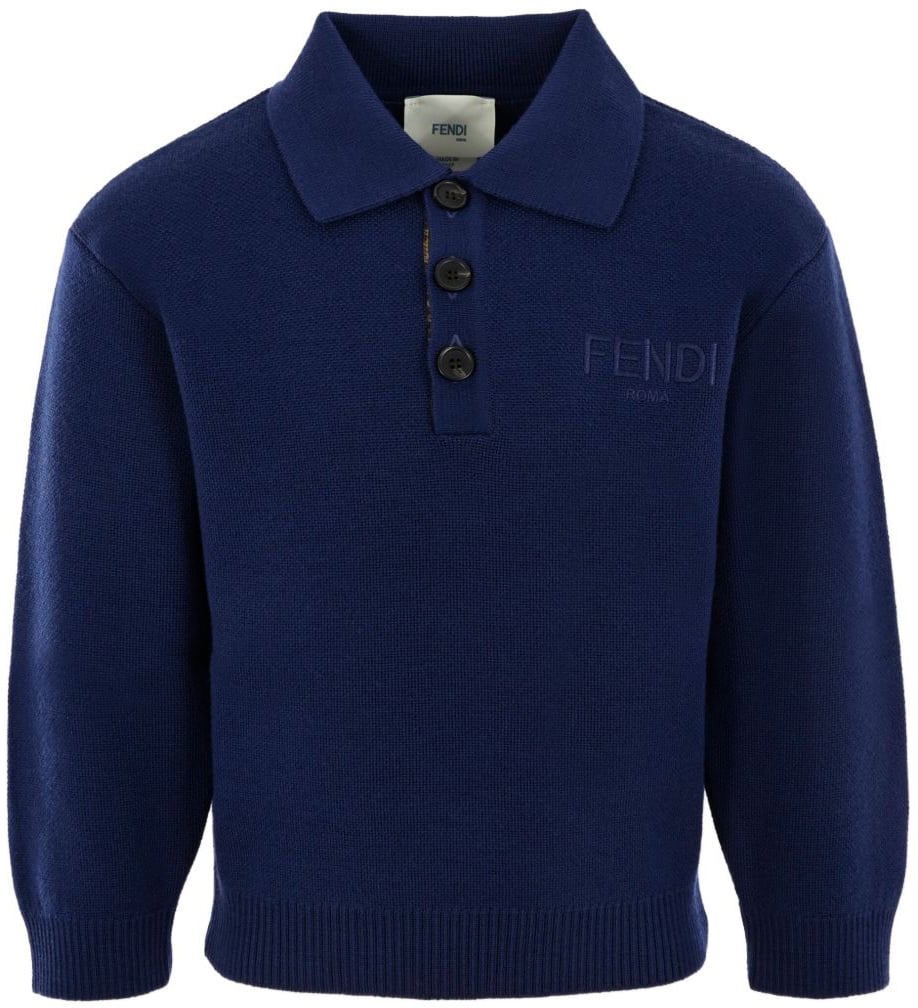Fendi T-Shirts And Polos Yale Blauw