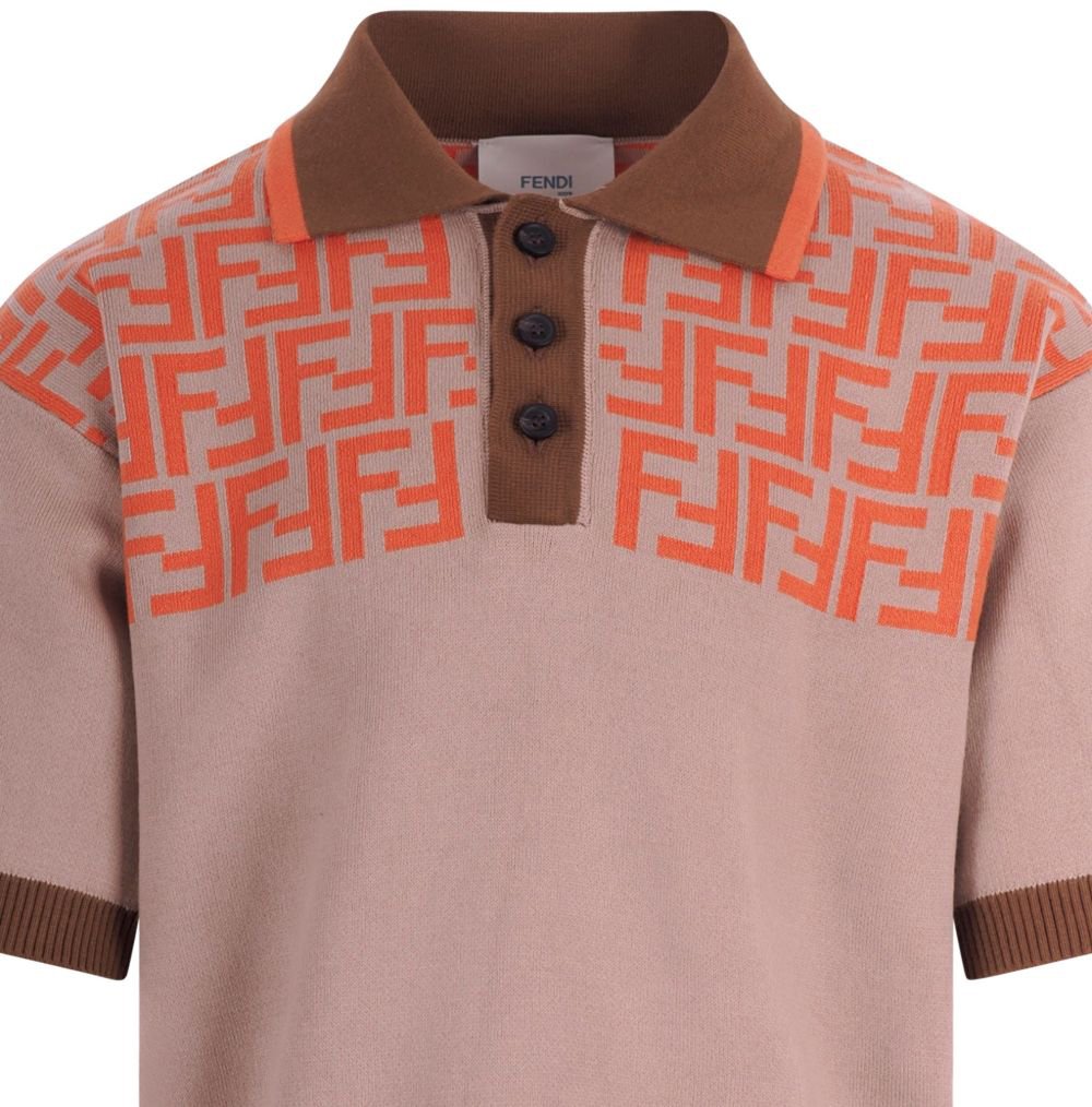 Fendi T-Shirts And Polos Roze