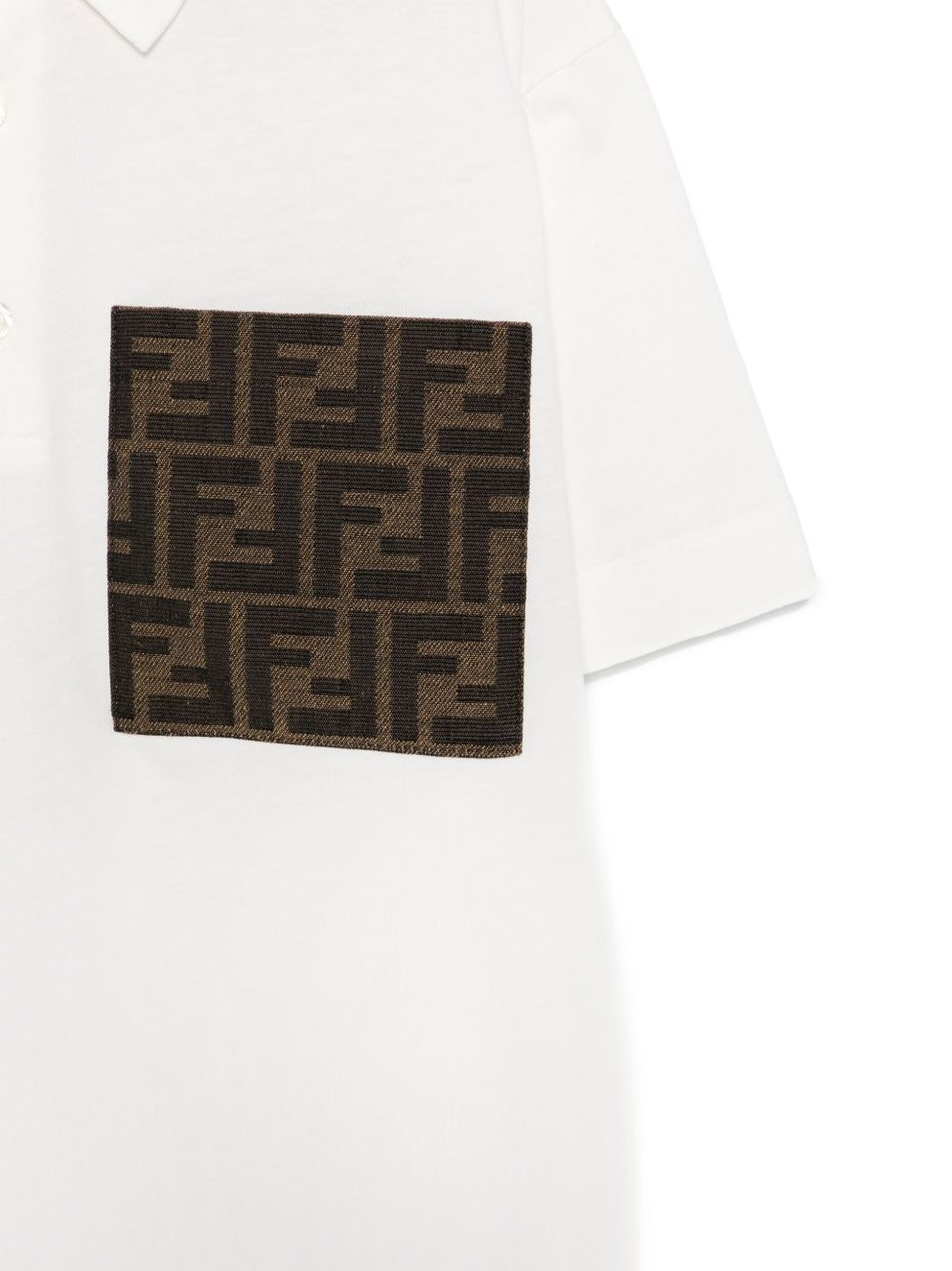 Fendi T-Shirts And Polos White Wit