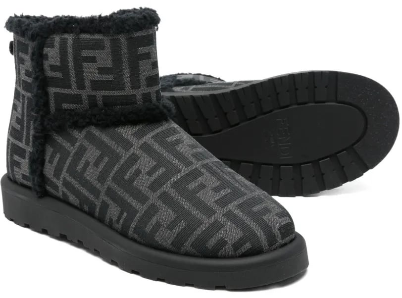 Fendi bootie tessuto jacquard ff divers Divers