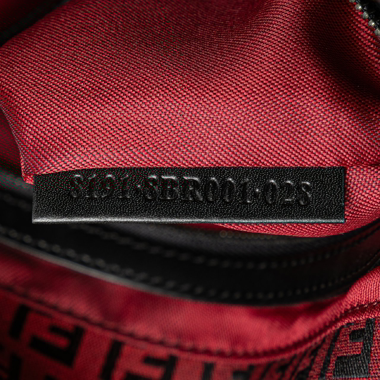Fendi Zucchino Canvas Mamma Forever Rood