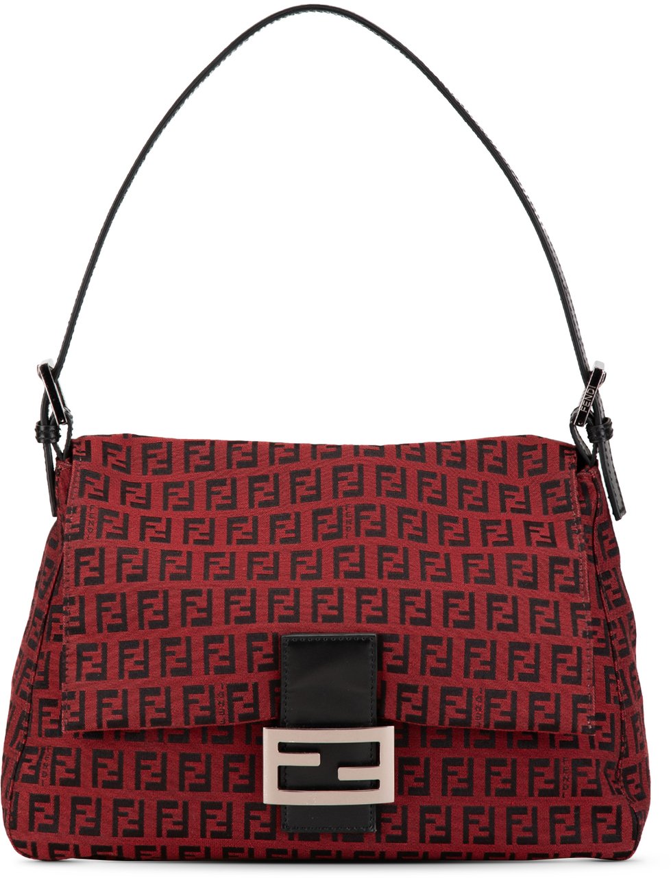 Fendi Zucchino Canvas Mamma Forever Rood