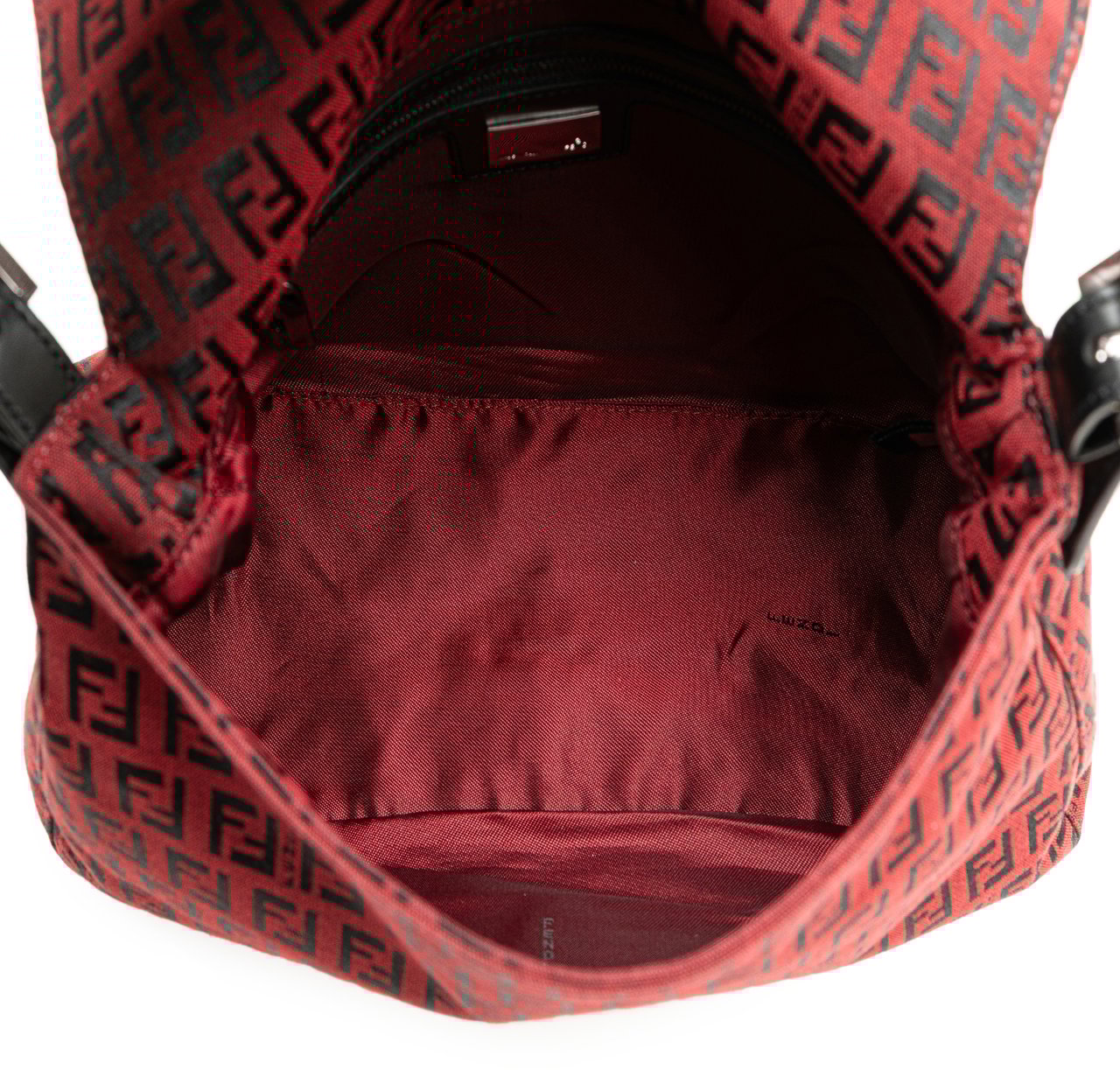Fendi Zucchino Canvas Mamma Forever Rood