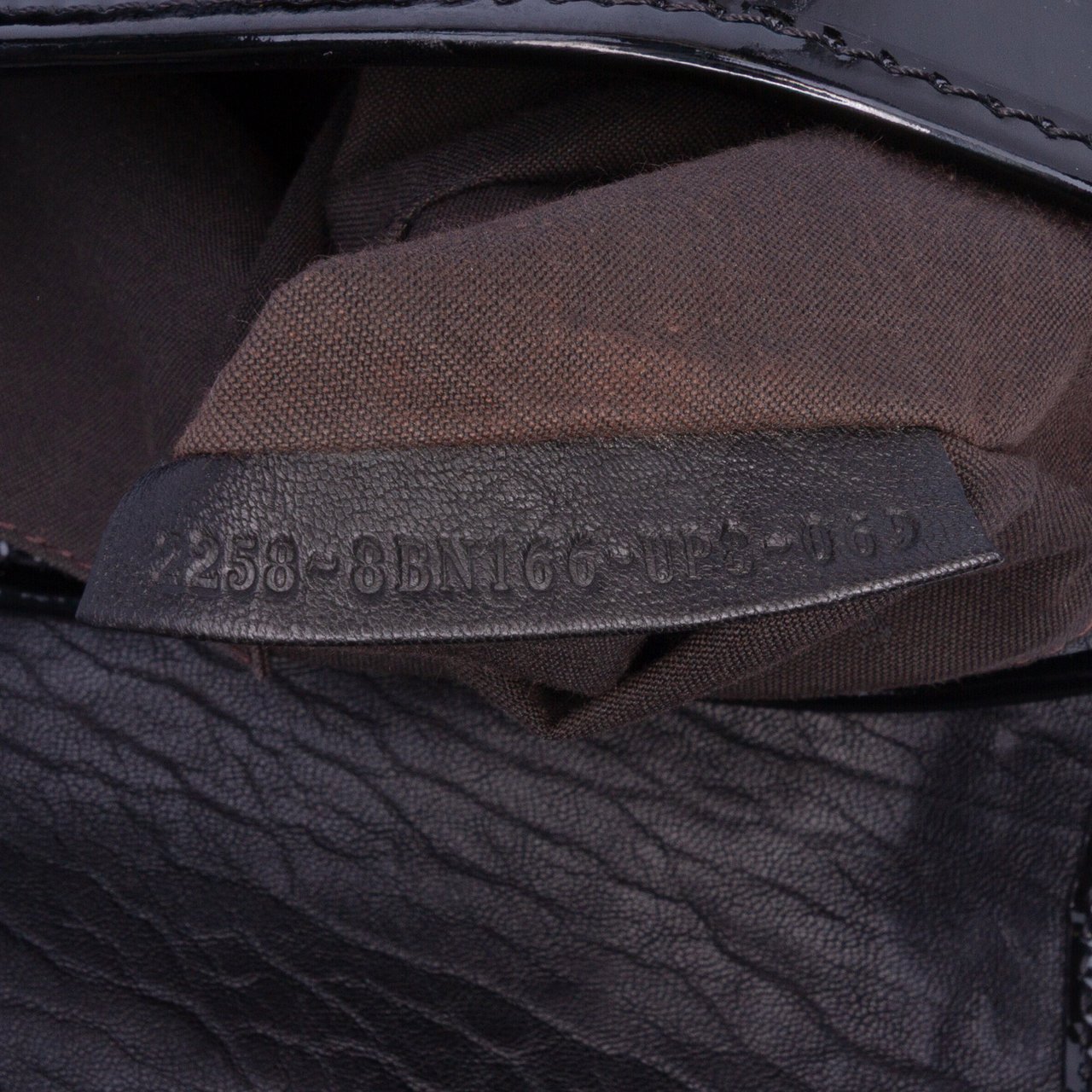 Fendi Large Leather B Bis Top Handle Bag Zwart
