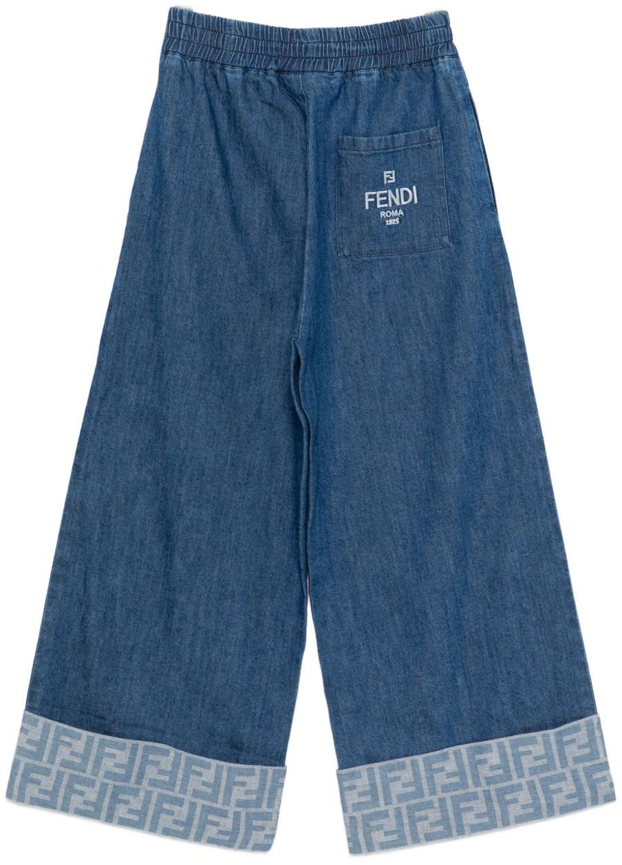 Fendi Jeans Blue Blauw