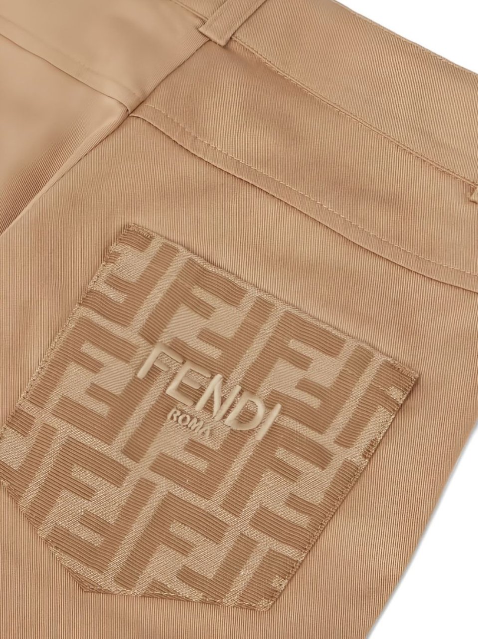 Fendi Rtw Brown Beige