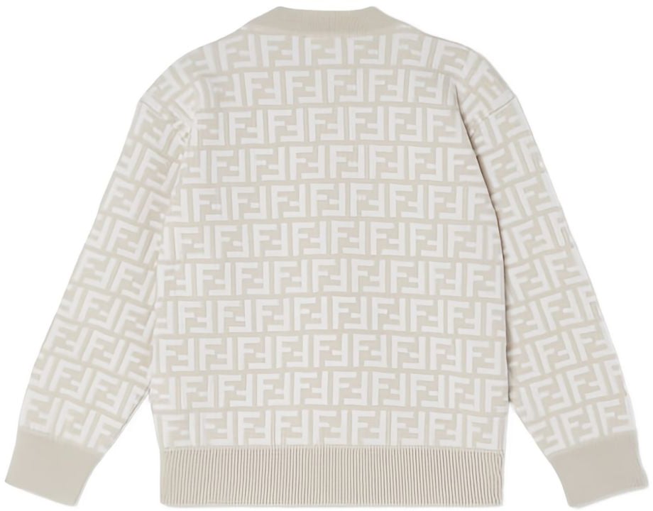 Fendi Sweaters Greygesso Grijs