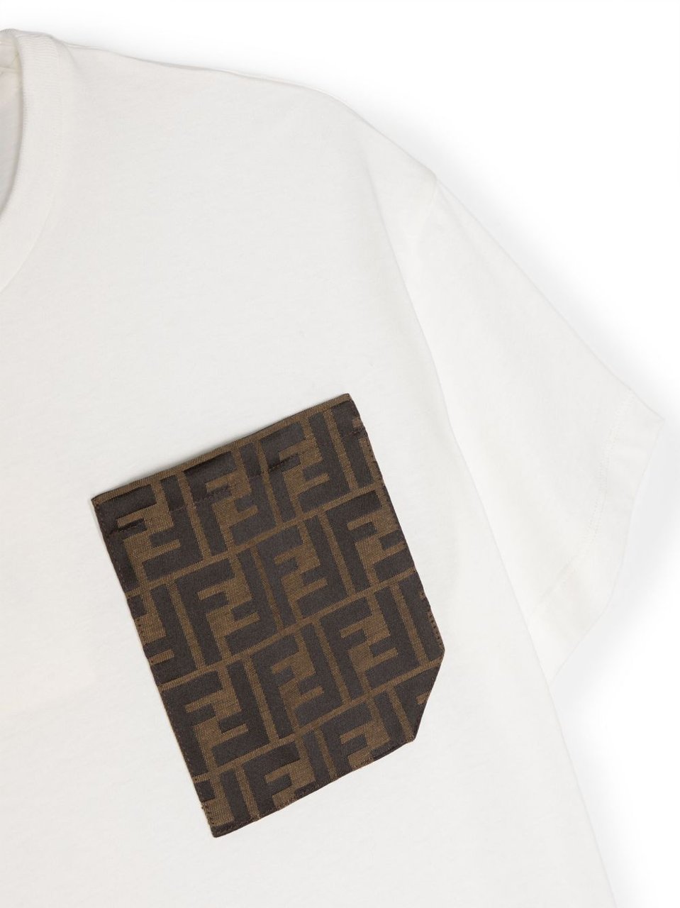 Fendi T-Shirts And Polos White Wit