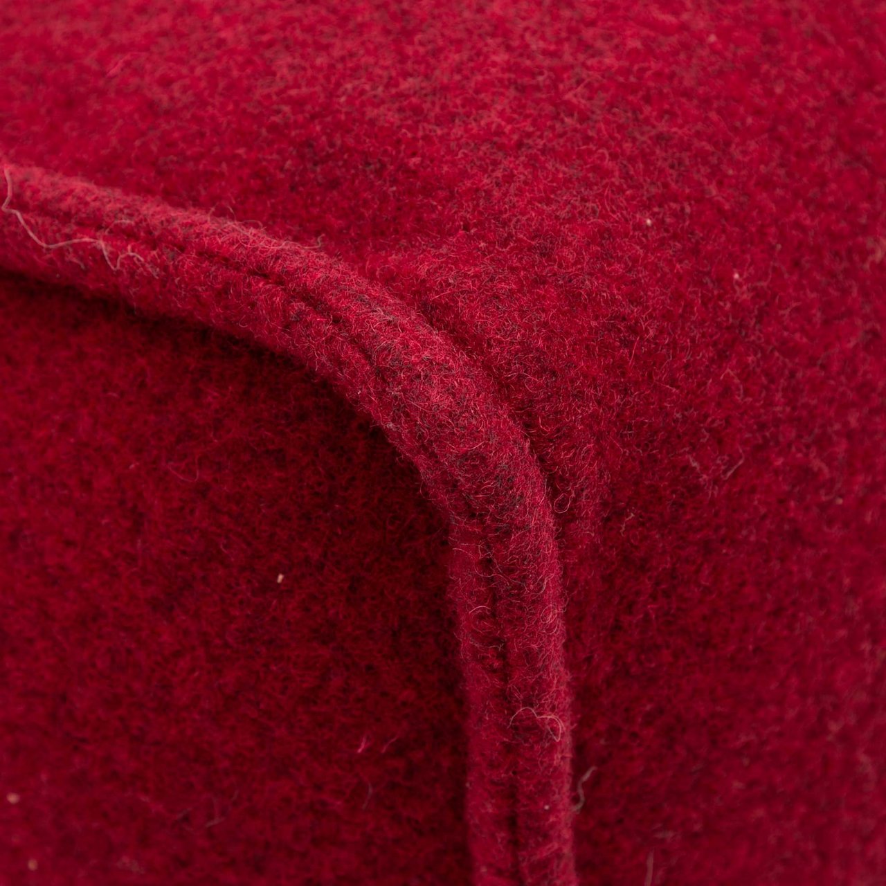 Fendi Felt Shopping Tote Rood