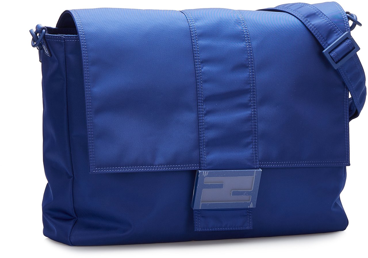 Fendi FF Lock Crossbody Blauw