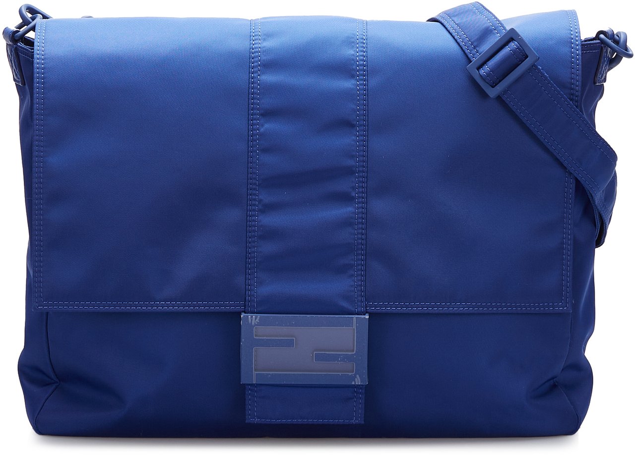 Fendi FF Lock Crossbody Blauw