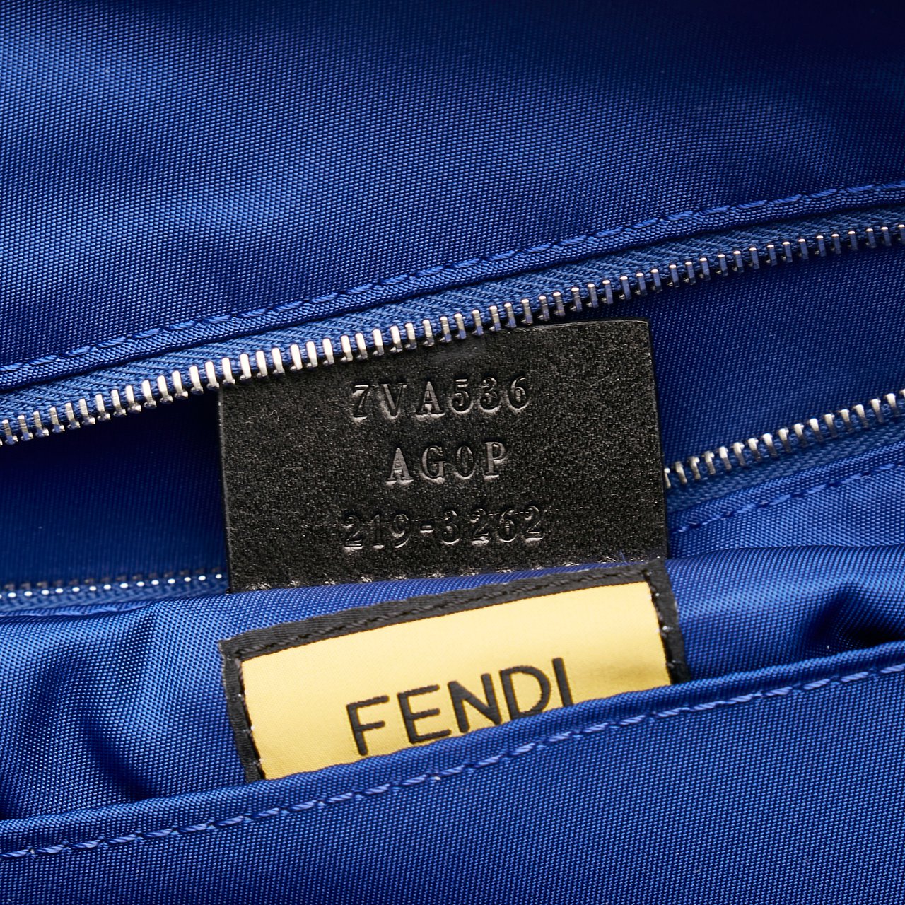 Fendi FF Lock Crossbody Blauw