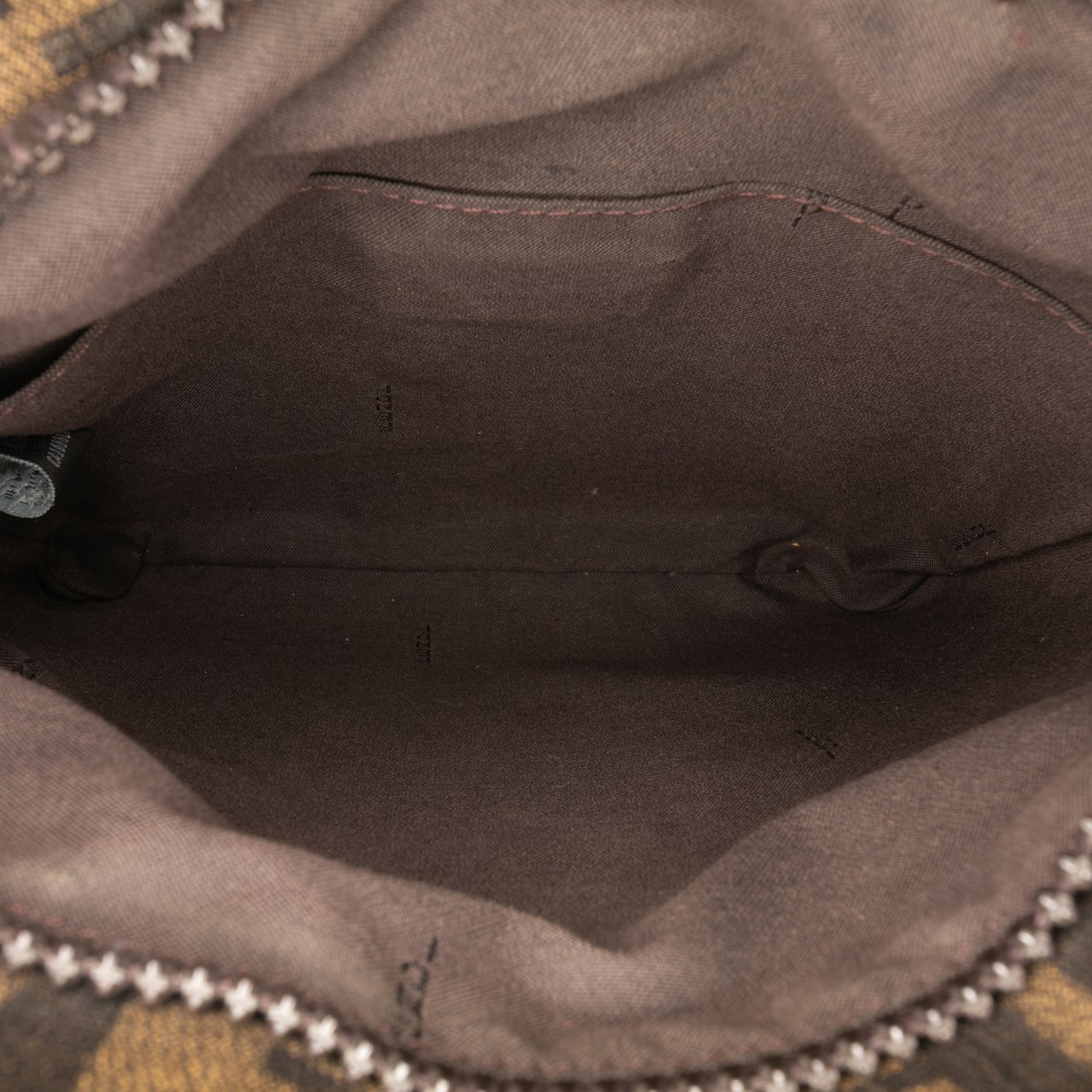 Fendi Zucca Spalmati Crossbody Bruin