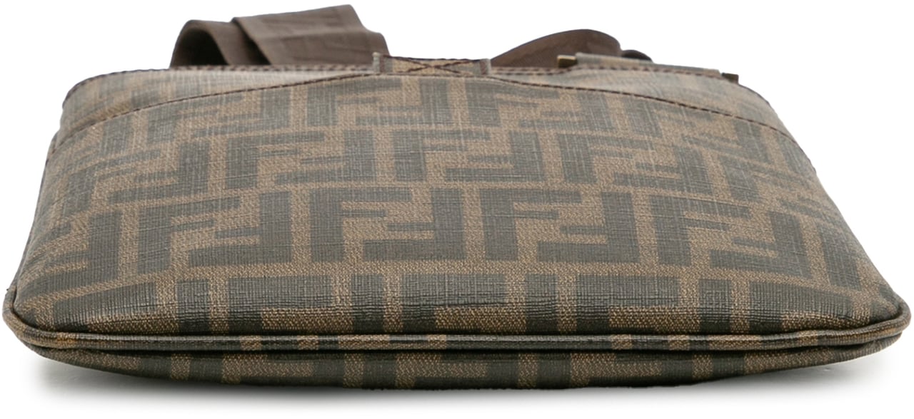 Fendi Zucca Spalmati Crossbody Bruin