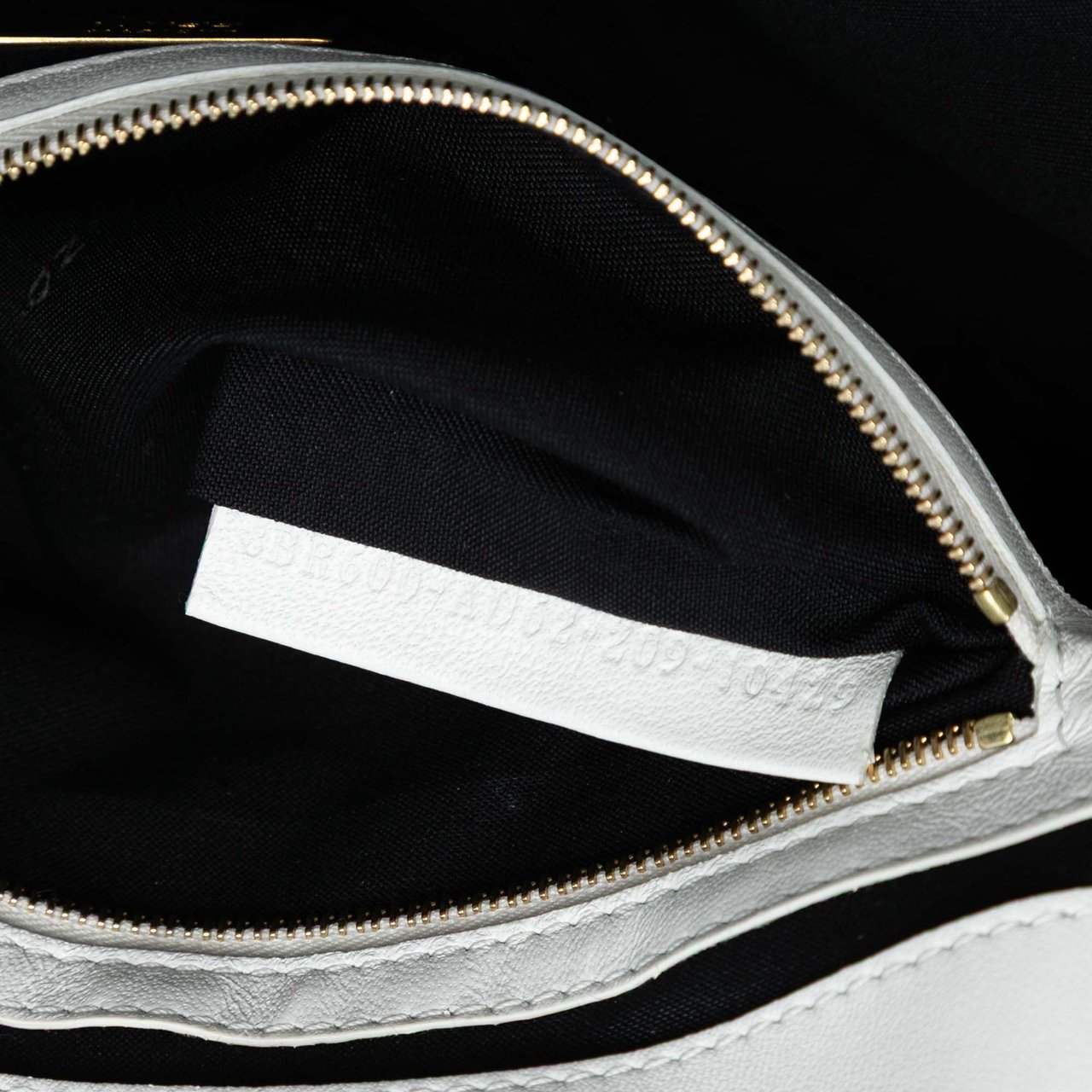 Fendi Joshua Vides California Sky Medium Embossed Leather Baguette Satchel Wit