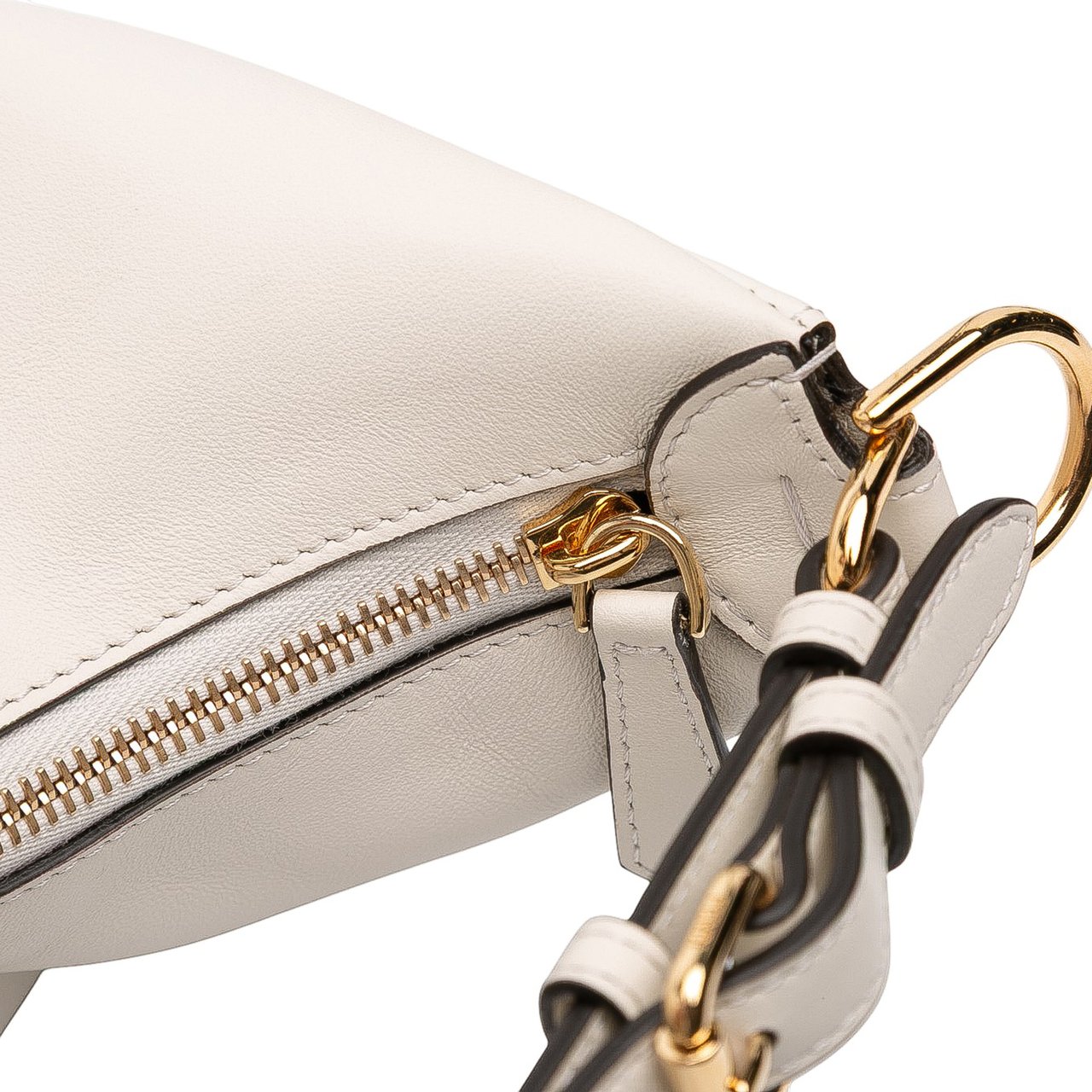 Fendi Medium Leather Fendigraphy Hobo Wit