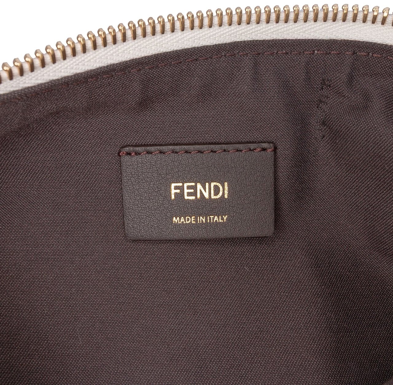 Fendi Medium Leather Fendigraphy Hobo Wit