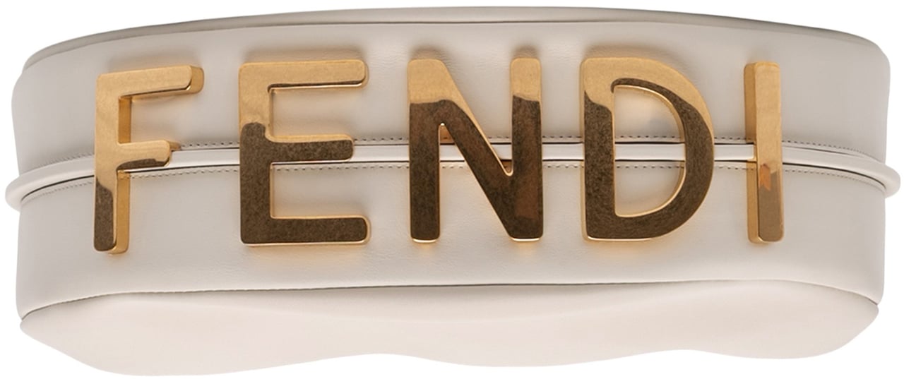 Fendi Medium Leather Fendigraphy Hobo Wit