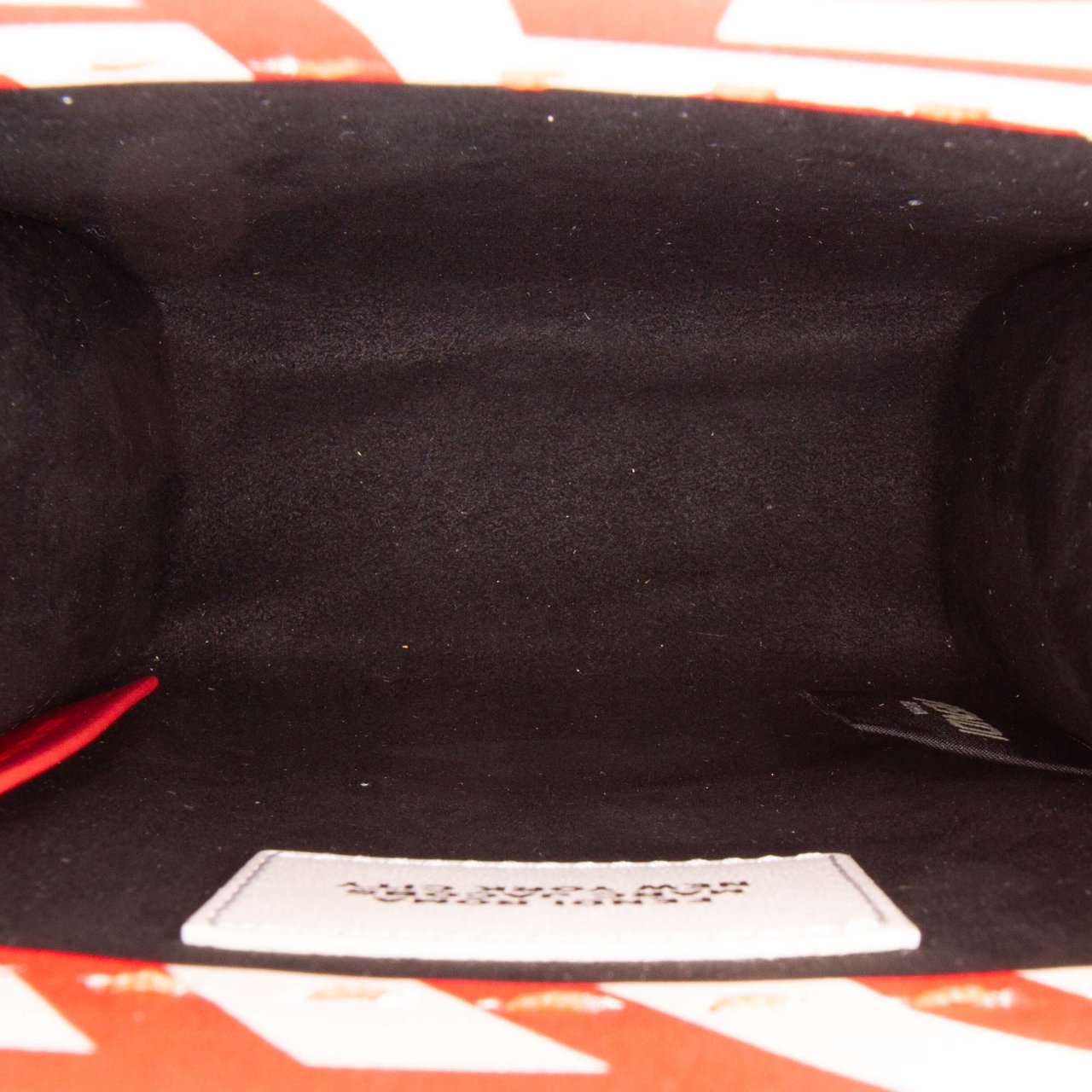 Fendi Marc Jacobs Mini Leather Sunshine Shopper Tote Wit