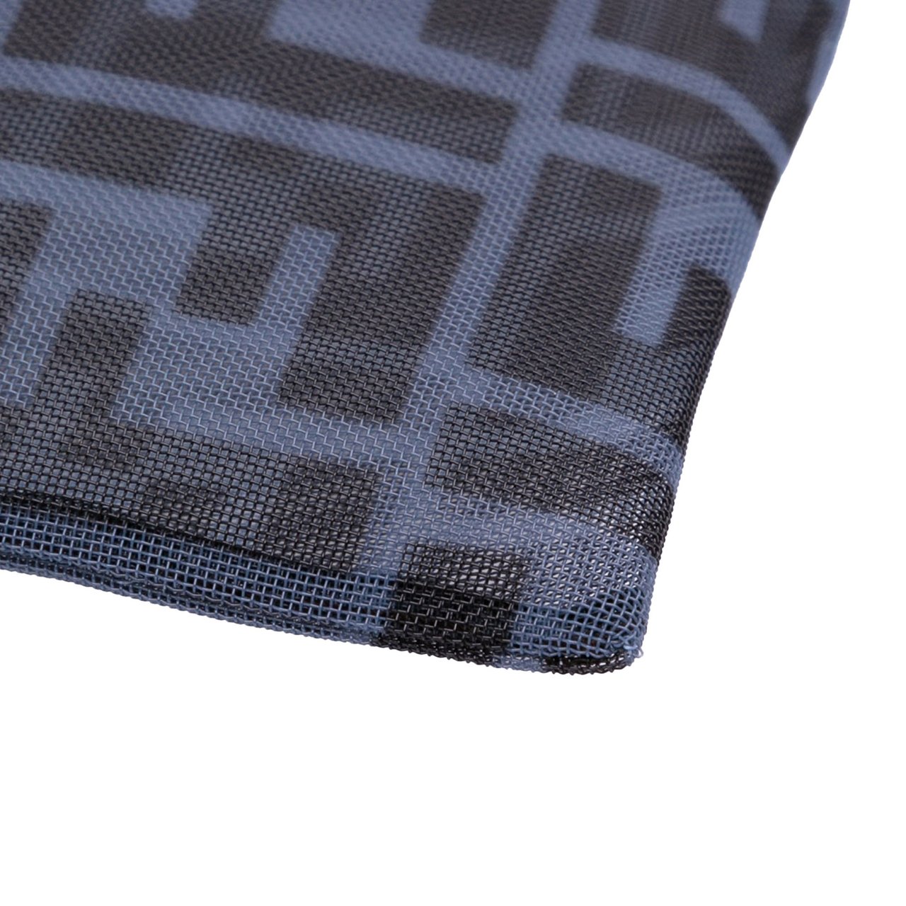 Fendi FF Mesh Pouch Grijs