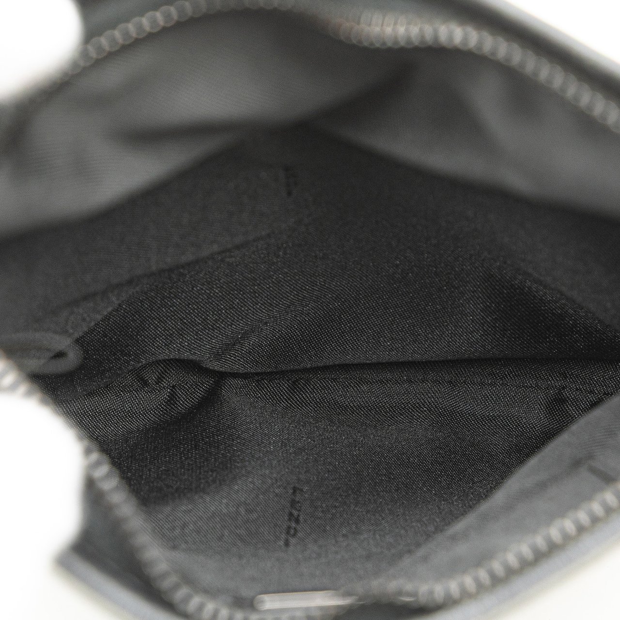 Fendi Zucchino Canvas Crossbody Zwart