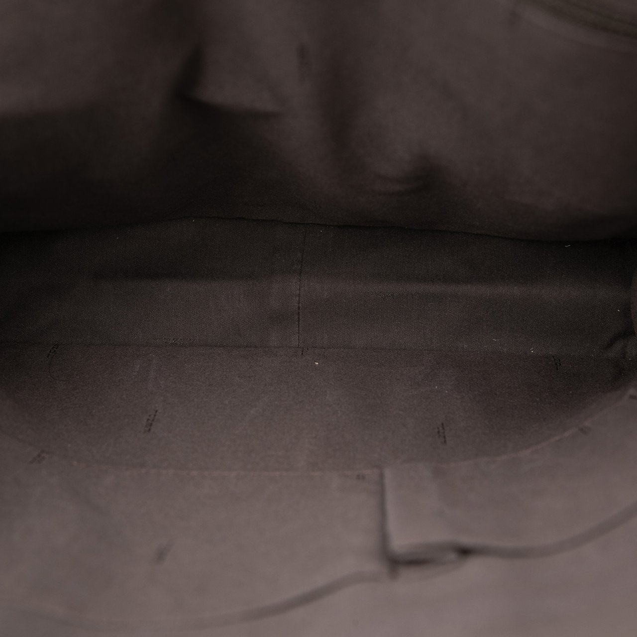 Fendi Zucca Coated Canvas Vertical Tote Bruin