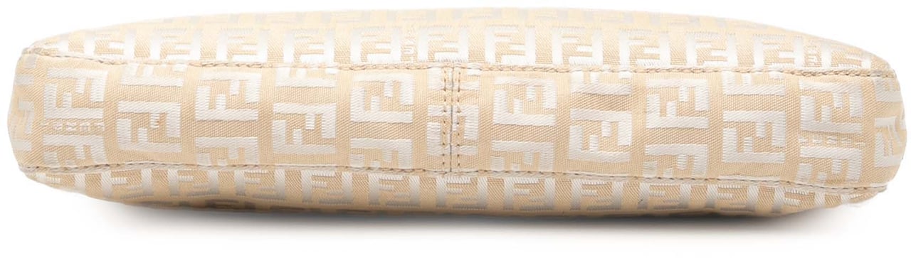 Fendi Zucchino Canvas Pochette Bruin