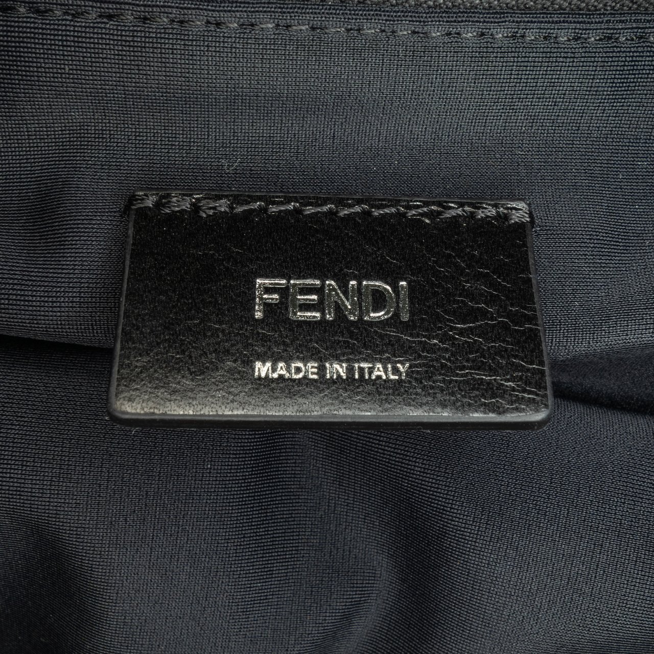 Fendi Large Zucca Vertigo Mesh Baguette Satchel Bruin