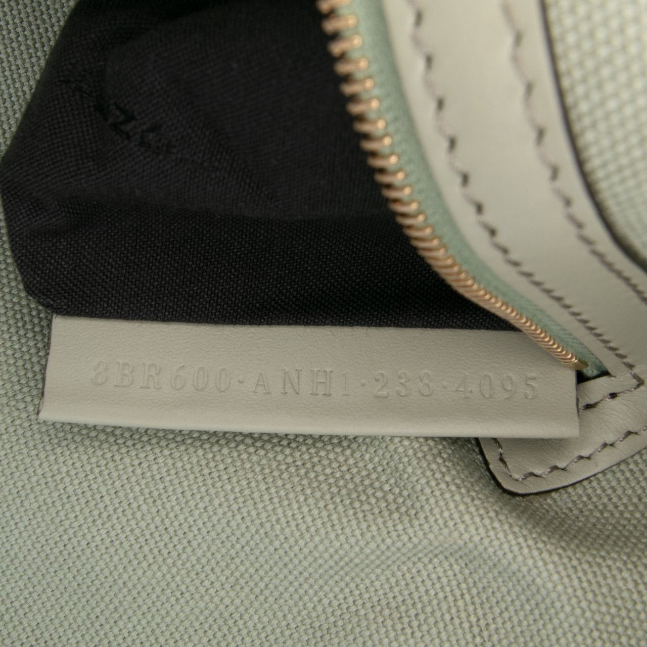 Fendi Zucca Embroidered Canvas Baguette Satchel Groen