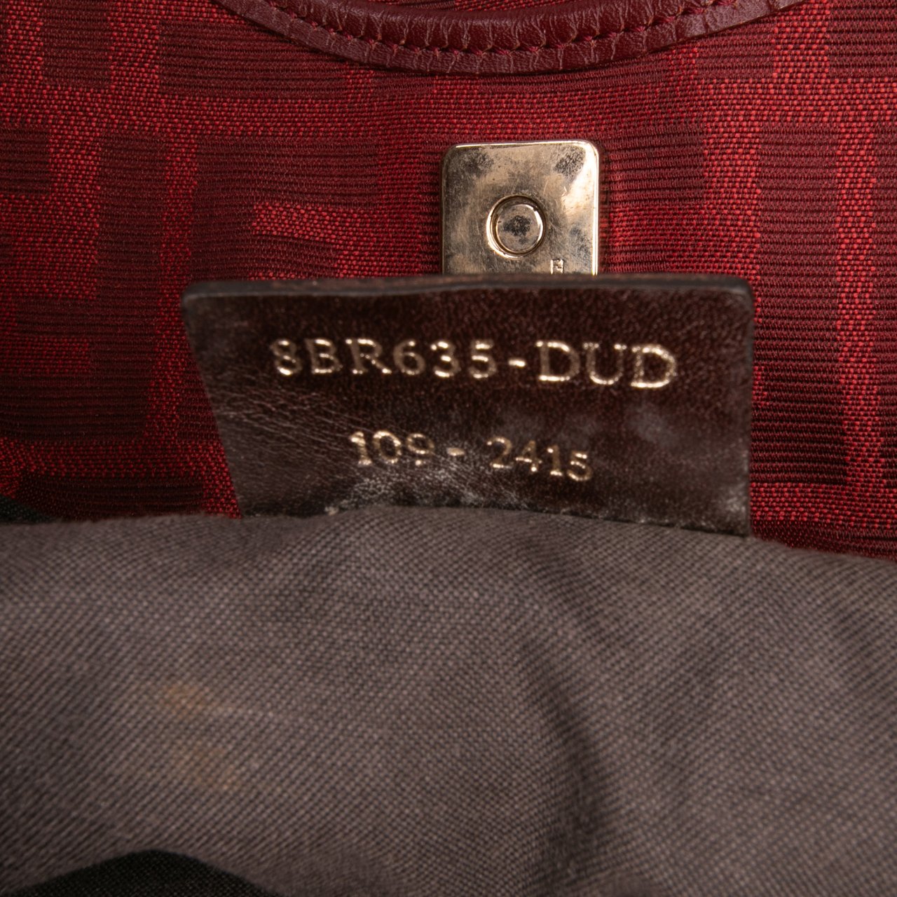 Fendi Large Zucca Canvas Chef Tote Rood