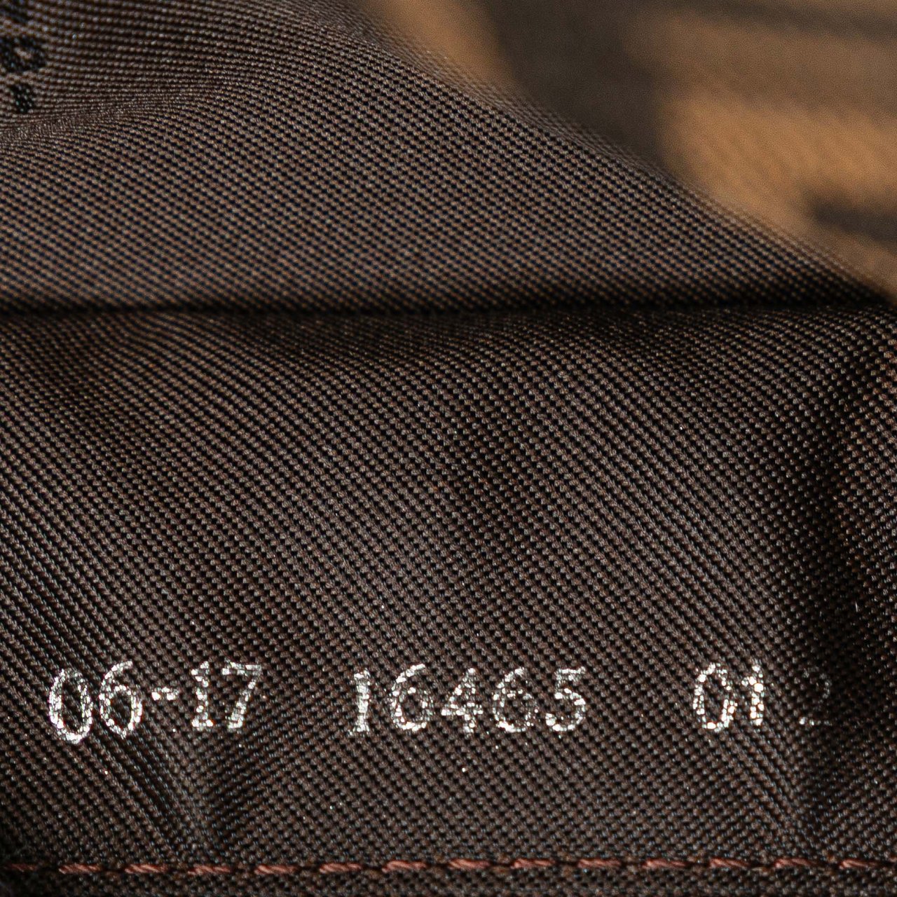 Fendi Zucca Canvas Handbag Bruin