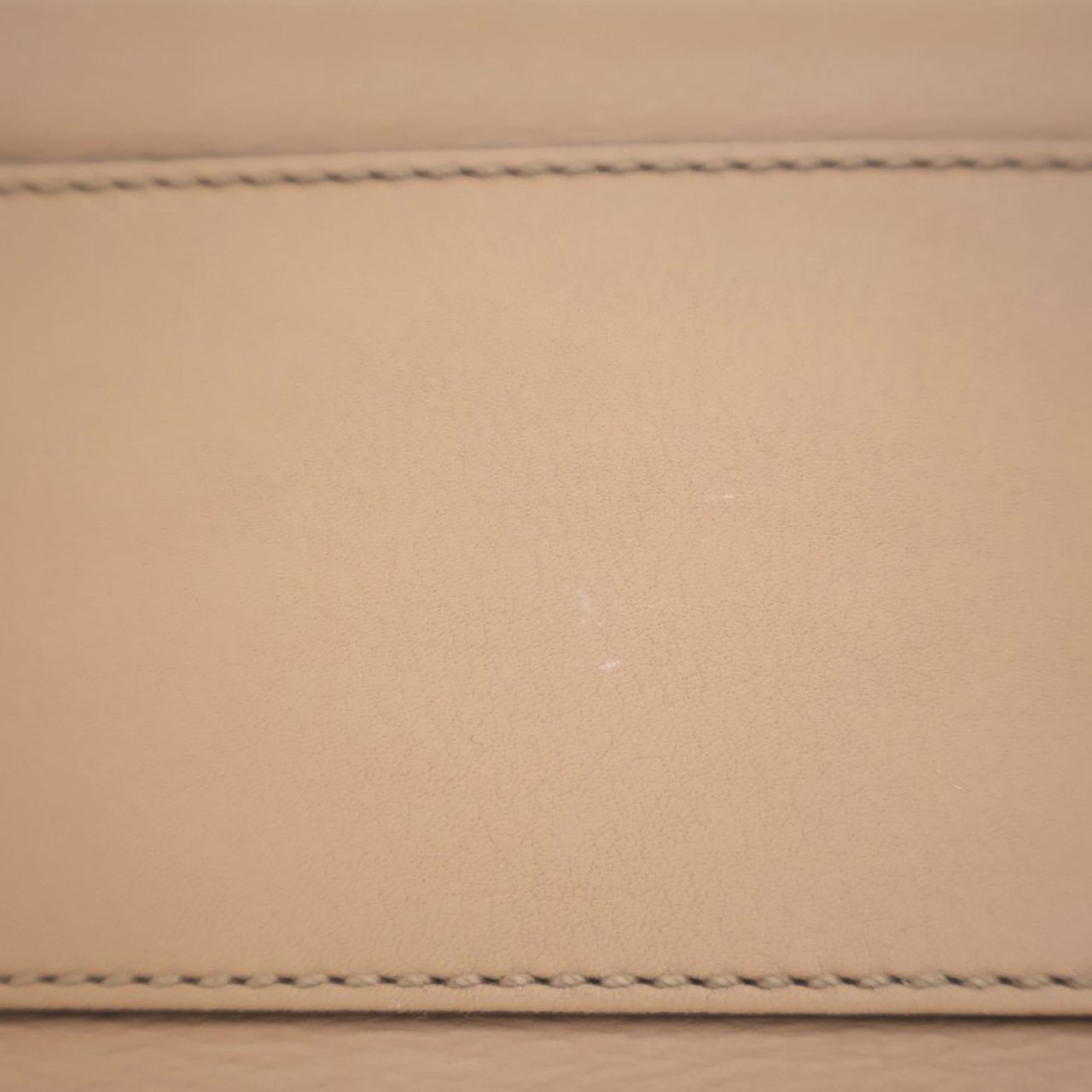 Fendi Medium Leather Peekaboo Iconic Satchel Bruin