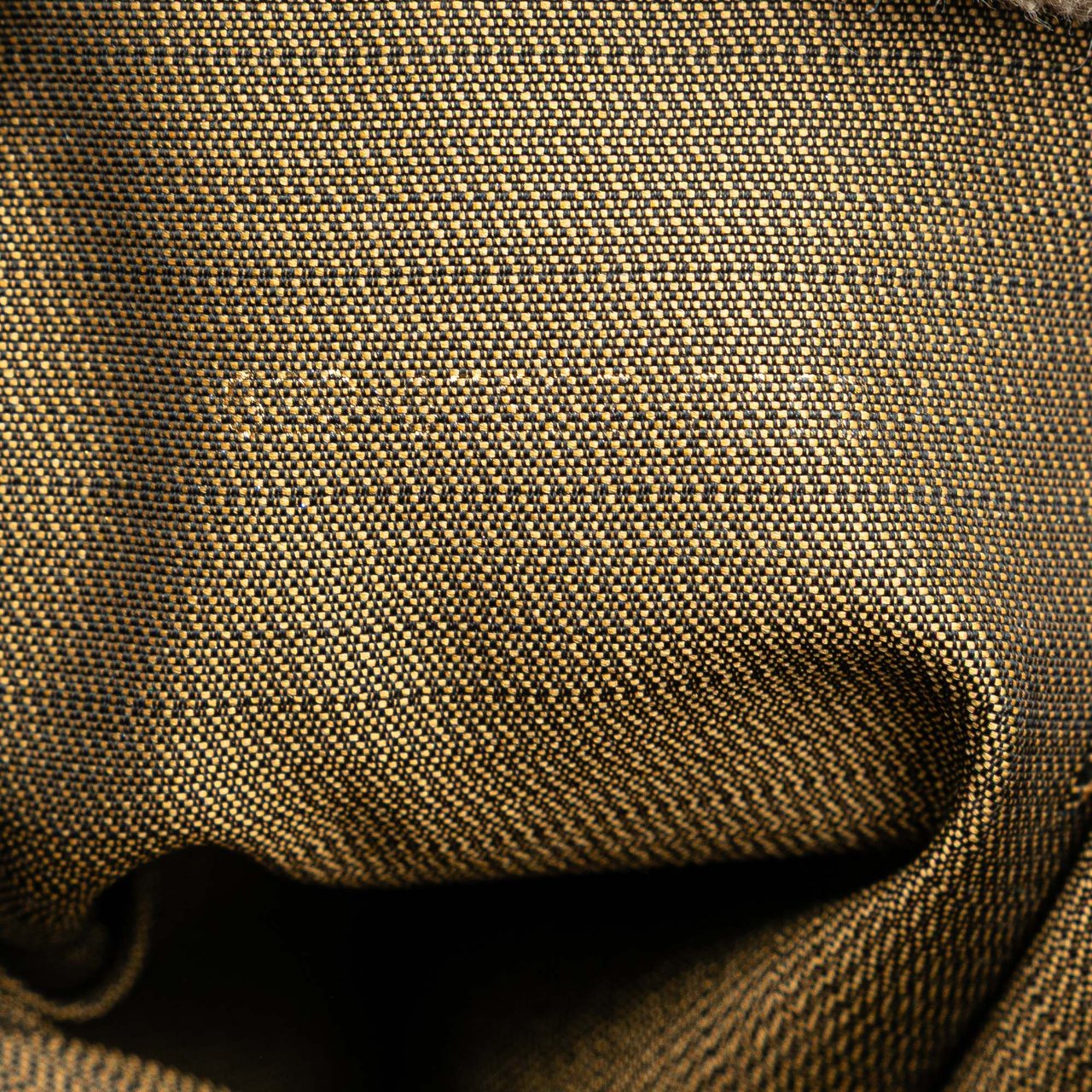 Fendi Large Zucca Canvas Twins Tote Bruin
