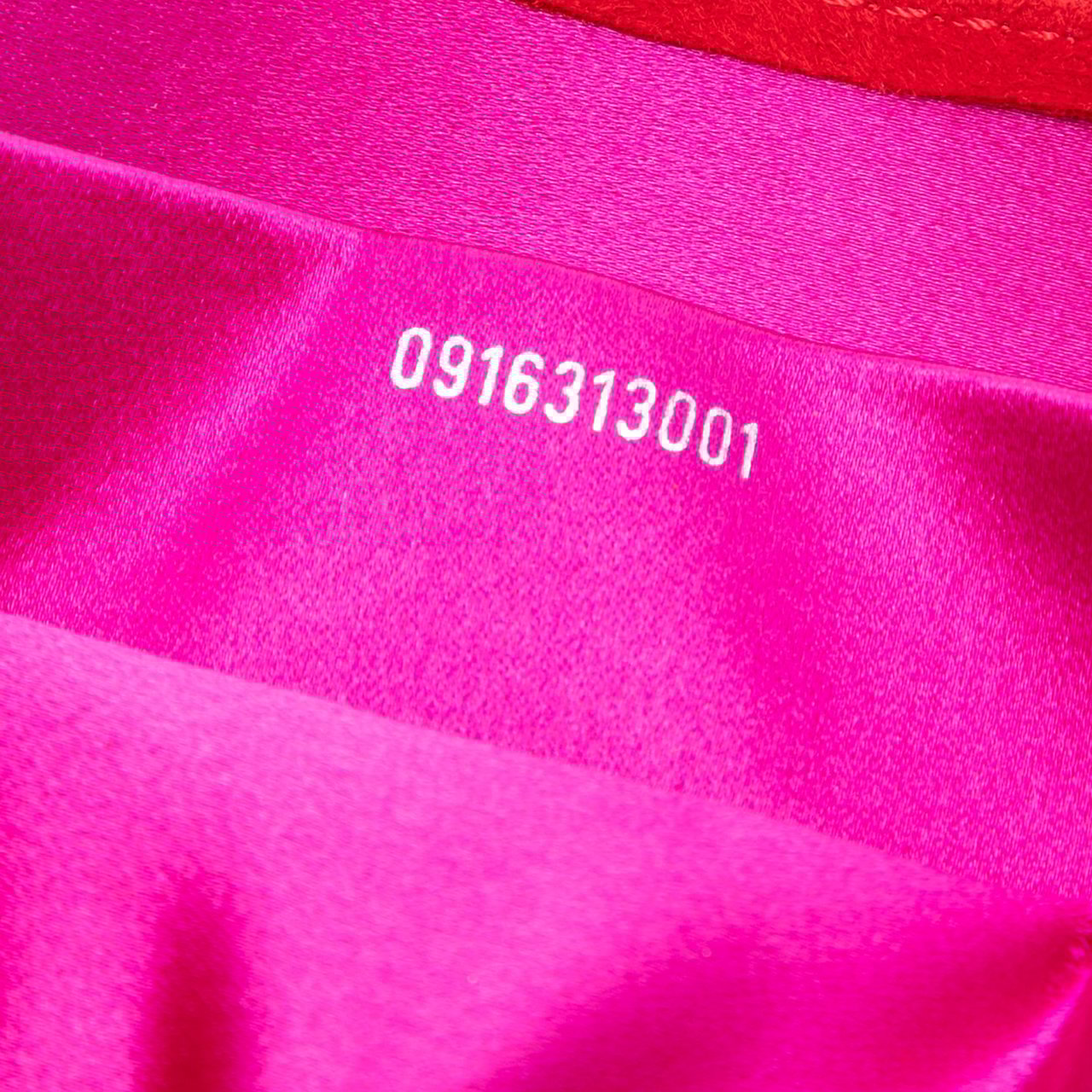 Fendi Suede Crossbody Rood