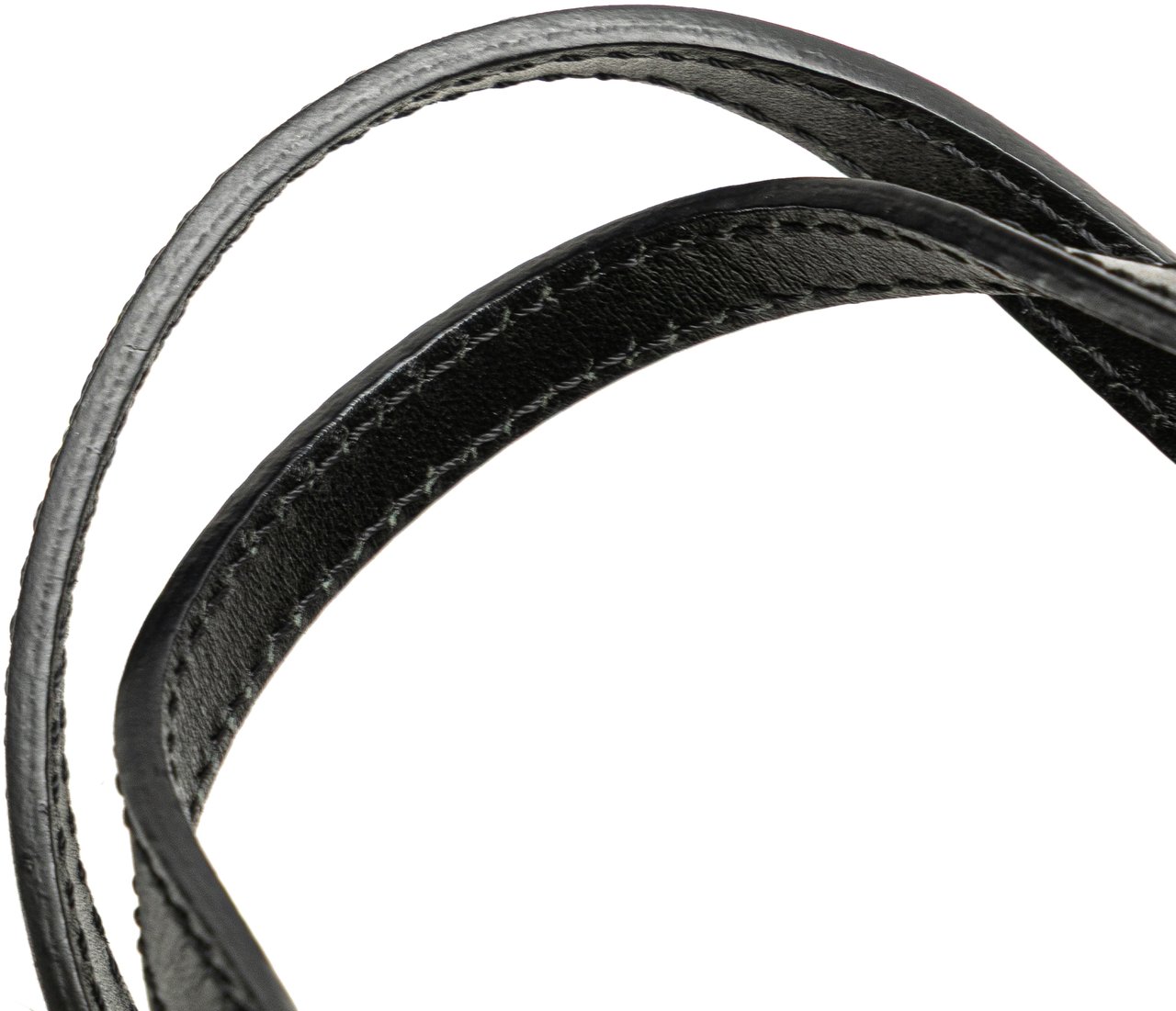 Fendi Mini Zucchino Canvas Handbag Zwart