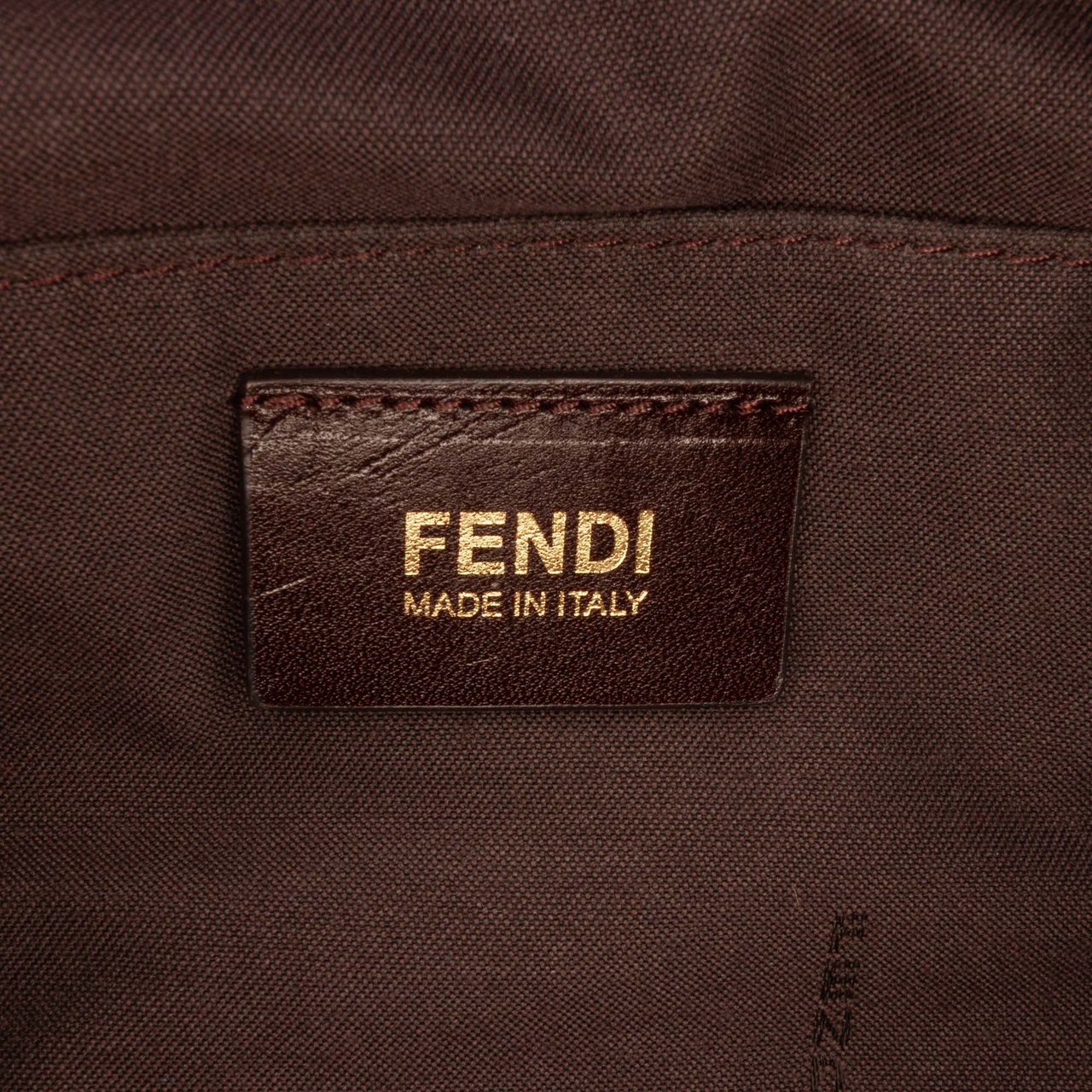 Fendi Nubuck FF Chains Tote Blauw