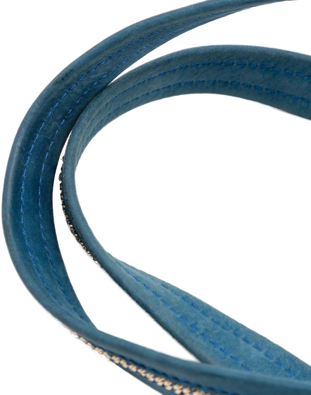 Fendi Nubuck FF Chains Tote Blauw