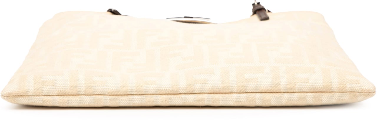 Fendi Zucca Canvas Tote Bruin