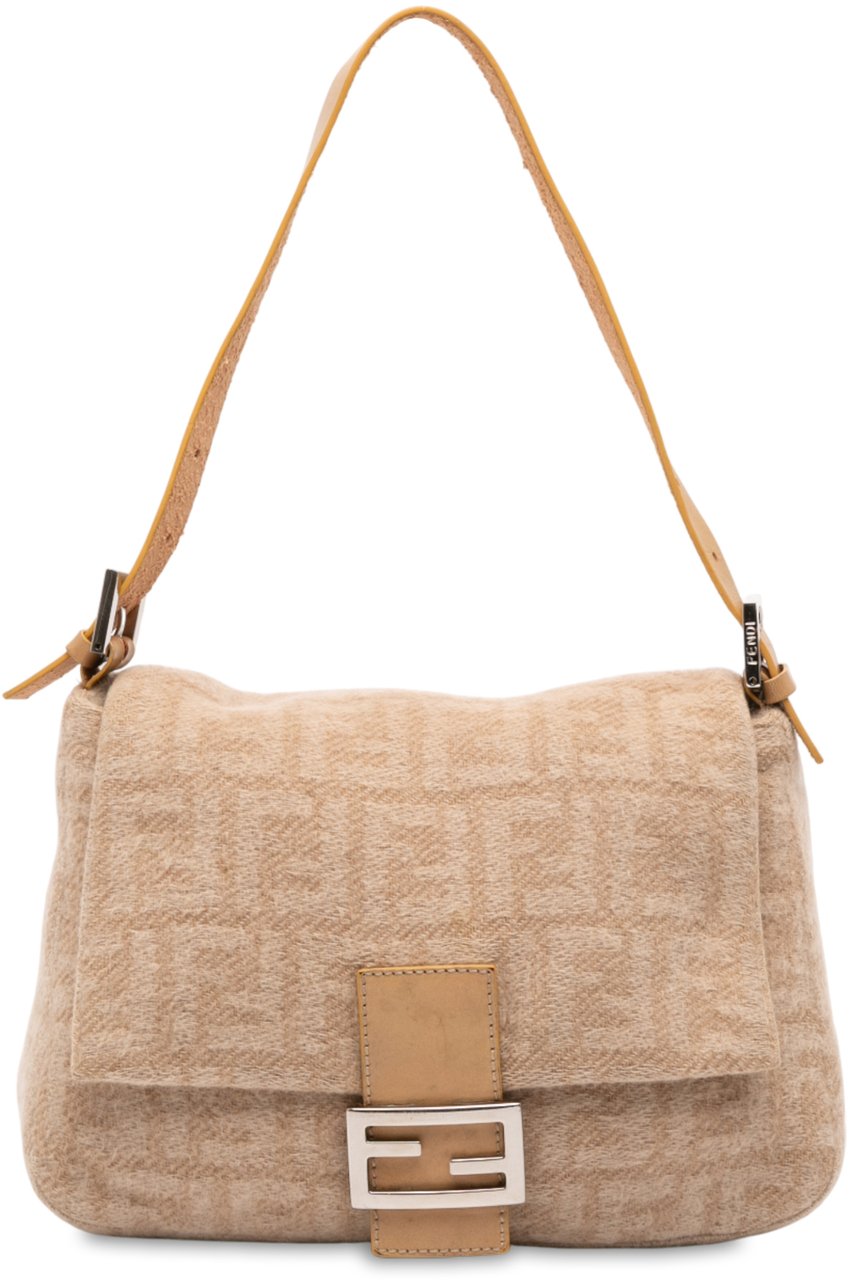 Fendi Zucca Wool Mamma Forever Bruin