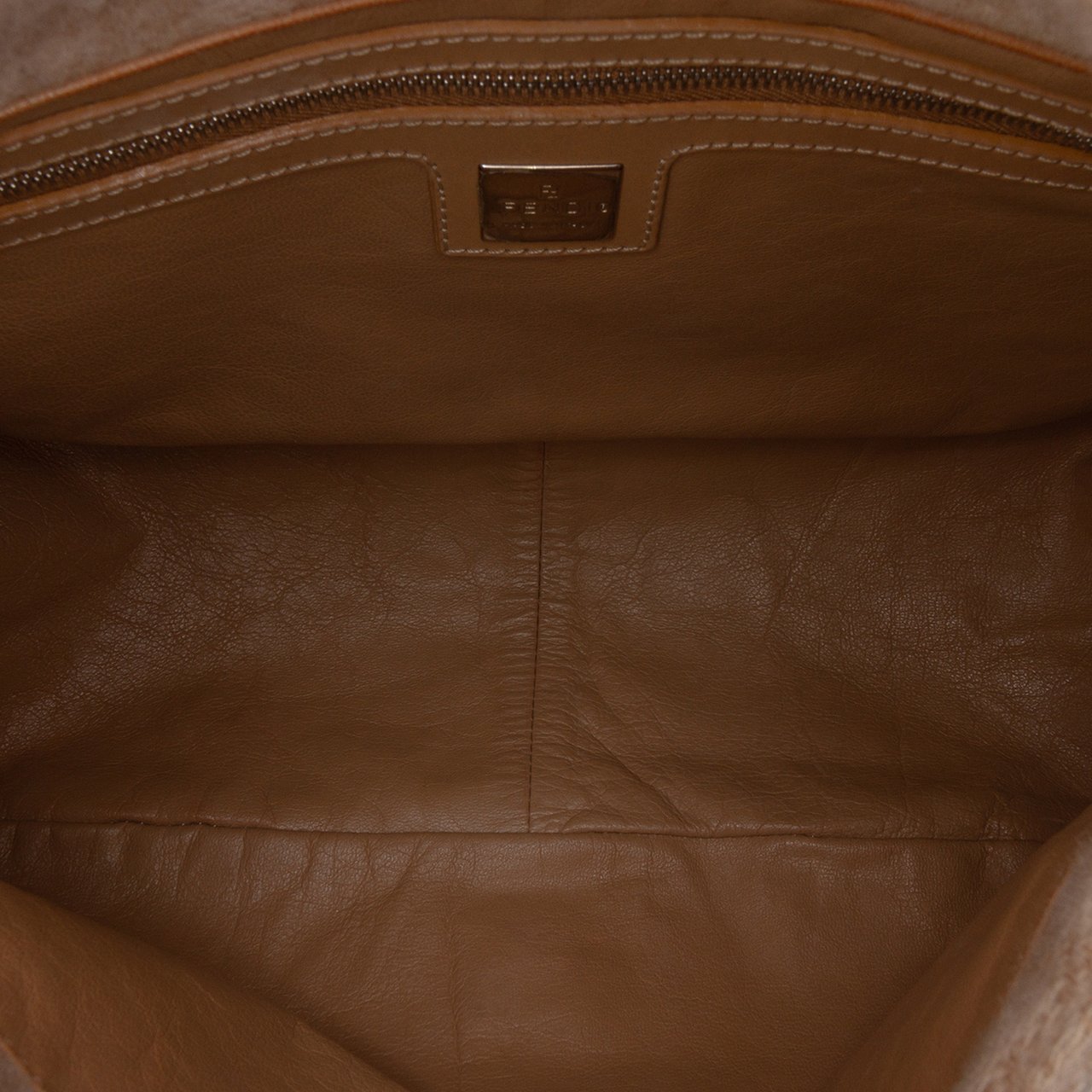 Fendi Zucca Wool Mamma Forever Bruin