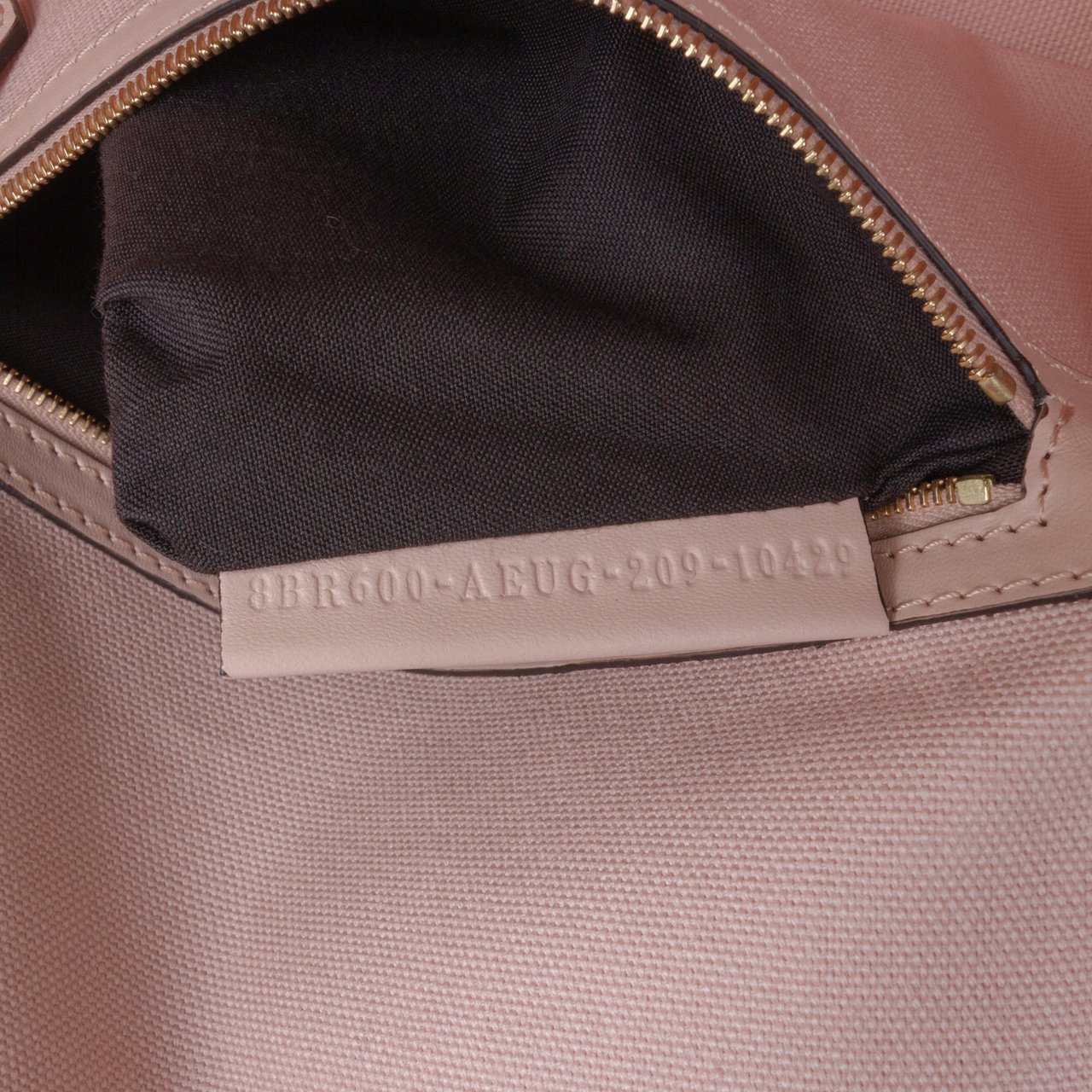 Fendi Zucca Embroidered Canvas Baguette Satchel Roze